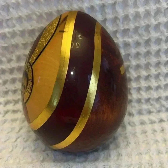 Orthodox Icon Wooden Egg - Picture 2 of 5